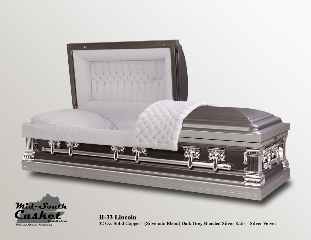 H33 Lincoln (Silverado Blend) Dark Grey Blended Sliver Rails